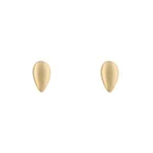 9ct teardrop studs