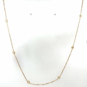 18ct diamond necklace